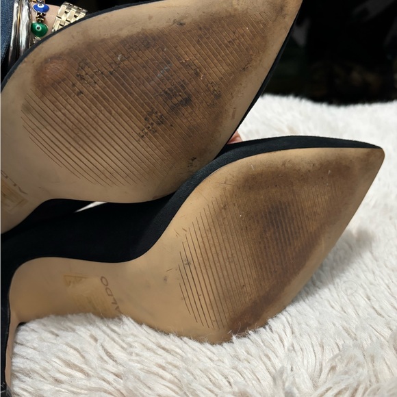 ALDO SUEDE POINTY HEELS - Picture 4 of 5